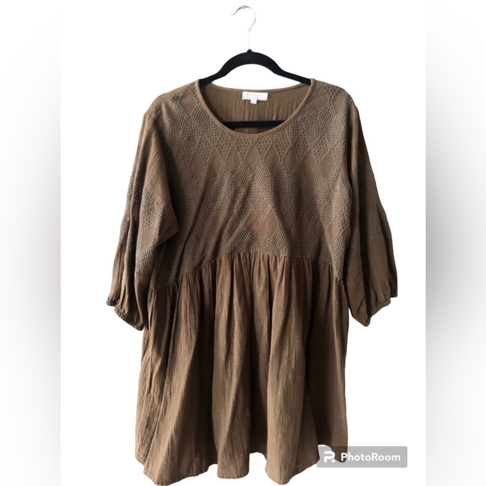 World Market Boho Long Sleeve Dress